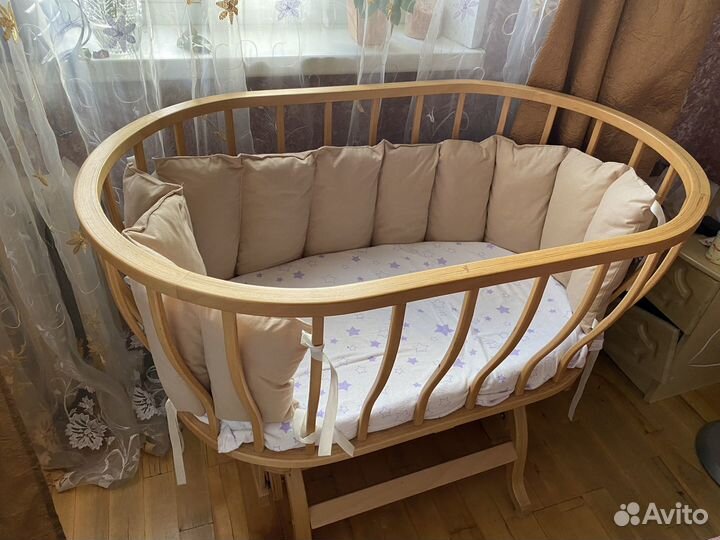 Детская кровать люлька бу