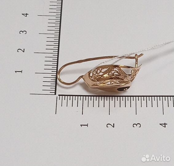 Золотые серьги