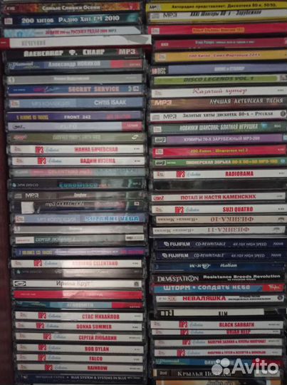 Музыка на CD, MP - 3 дисках