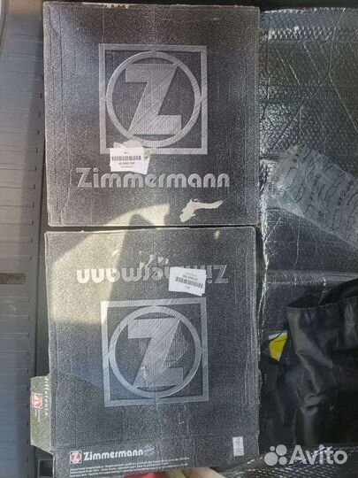 Тормозные диски Mercedes GLE zimmermann компл