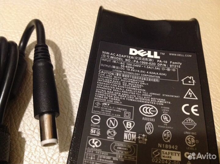 Оригинальный Блок питания Dell новый PA-1900