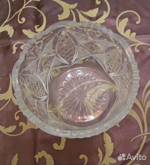 Ваза хрустальная СССР
