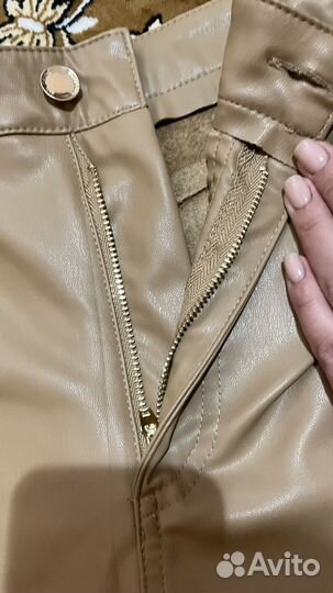 Кожаные брюки