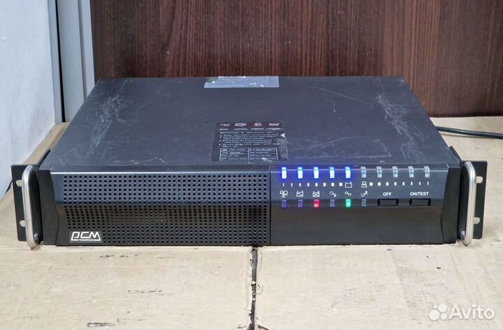 Ибп PowerCom Smart King Pro+ SPR-1500, 1500вa