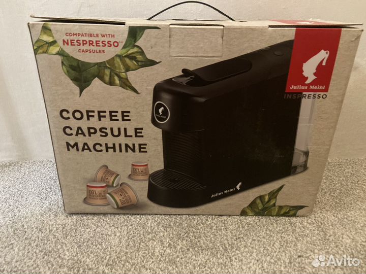 Капсульная кофемашина julius meinl
