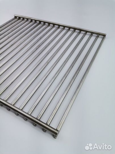Решётка гриль для мангала, 38х43см, нержавеющая