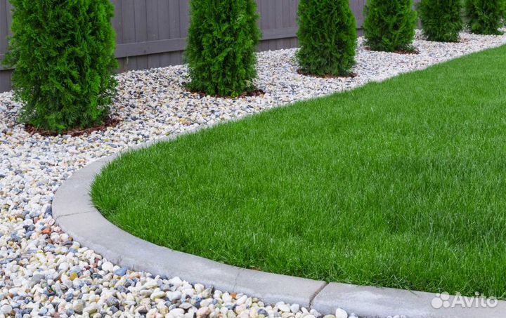 Рулонный газон, укладка рулонного газона