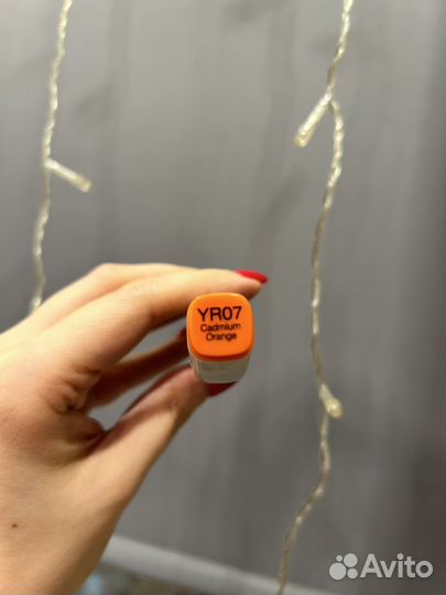 Чернила для маркера Copic YR07 Cadmium Orange