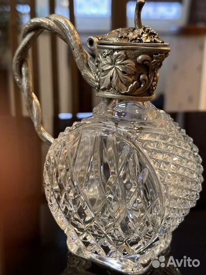 Графин Тифлис хрустальный в серебре