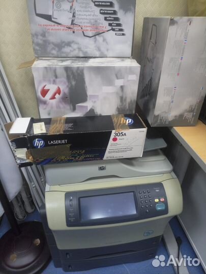 Принтер лазерный мфу HP Laser Jet M4345 MFP