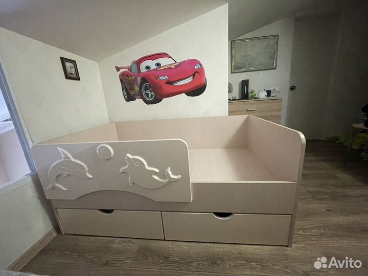 Детская кровать Алиса 80*140см