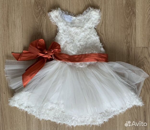 Платье снежинки новогоднее для девочки 122 новое