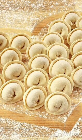 Пельмени, вареники, чебуреки домашние ручной лепки