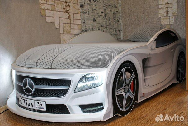 Детская кровать-машина