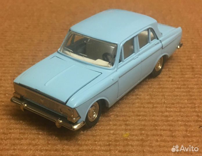 Москвич-408 1:43 (Москвич 1/43)СССР светло-голубой