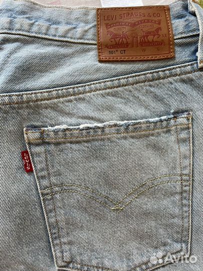 Джинсы селвидж Levis 501ct размер 29/34