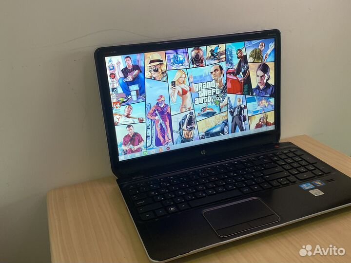 Игровой ноутбук HP 2видеокарты/8гб/SSD/i5