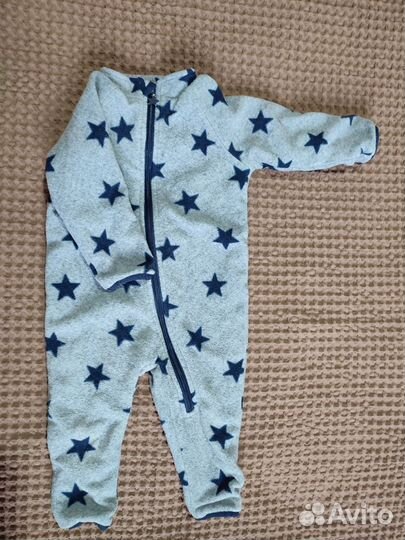 Флисовый комбинезон 80