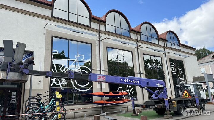 Аренда и услуги телескопической автовышки, 200 кг, 26 м