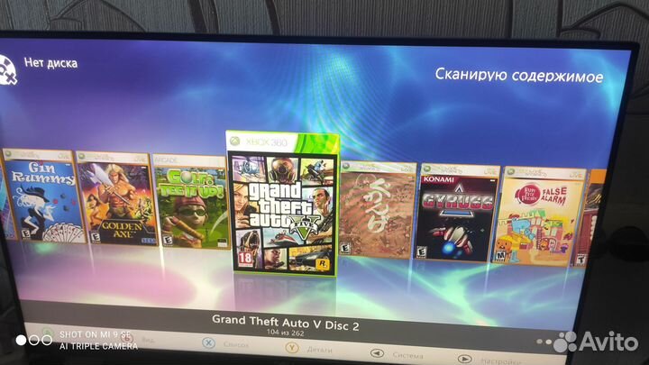 Xbox 360, прошитая freeboot,2 джойстика 260 игр