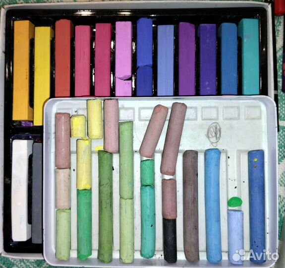 Пастель, сухая-масляная