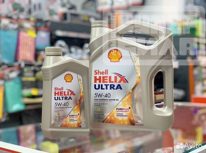 Масло моторное shell Helix Ultra 5W-40 1L