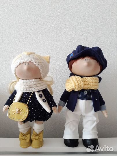 Интерьерные куклы ручной работы