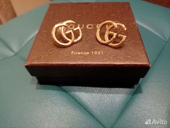 Серьги gucci