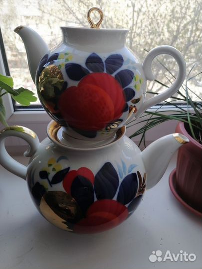 Чайник заварочный фарфоровый СССР