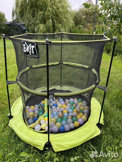 Батут с сеткой бу