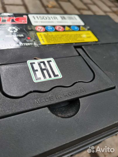 Аккумулятор solite 115D31R 12в 95Ач