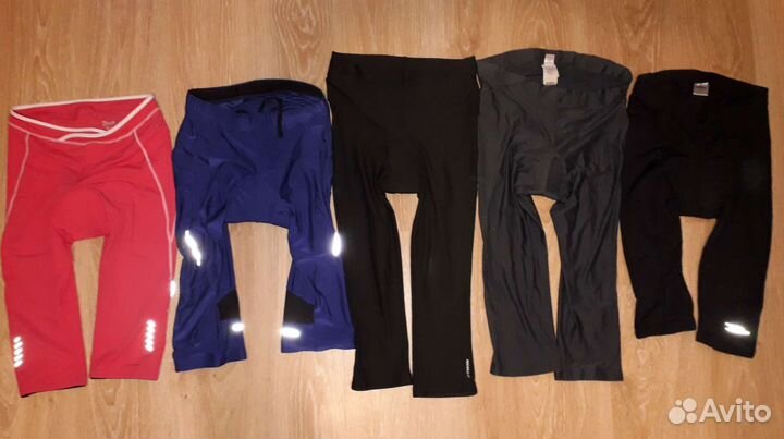 Велоштаны, -шорты, -трусы разных размеров