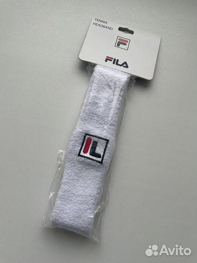 Новая повязка на голову спортивная Fila