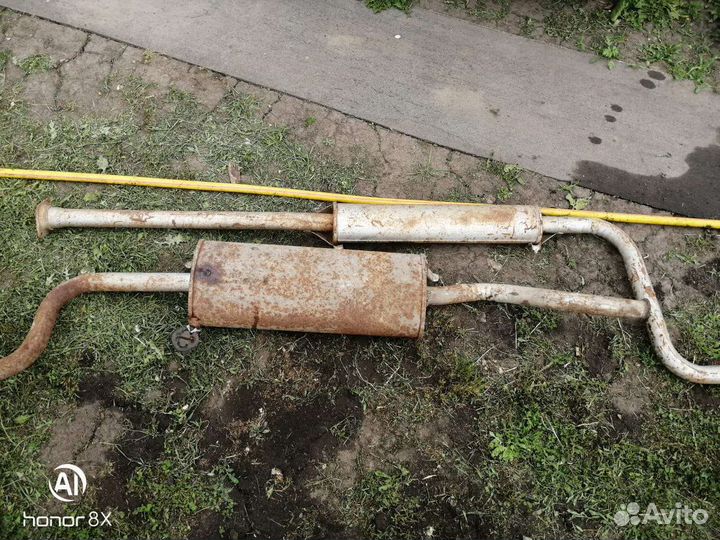 Глушитель ваз 2114