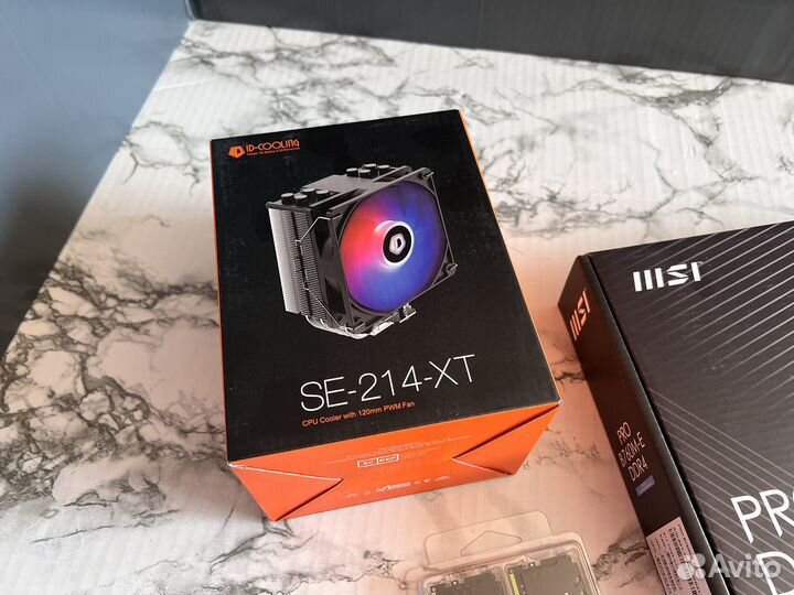 Новый комплект i5 12400F/MSI PRO B760M-E/16Gb