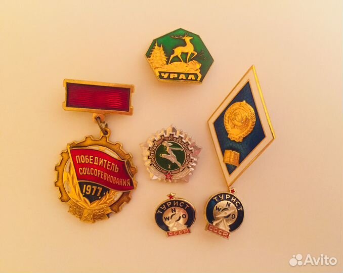 Знаки и значки СССР