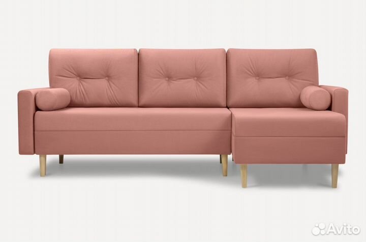 Диван classic угловой Pink