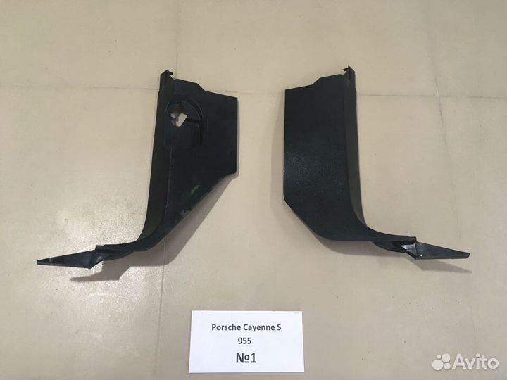 Накладки и обшивка салона Porsche Cayenne S 955