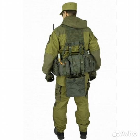 Комплект снаряжения поясная разгрузка, олива, мох