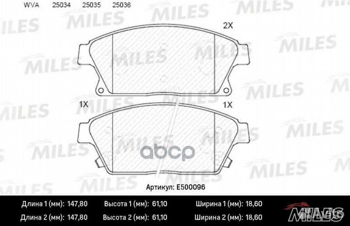 Колодки тормозные передние (Смесь ceramic серия