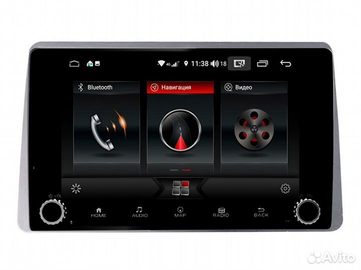 Штатная магнитола Renault Arcana Unison 4/64G Roll