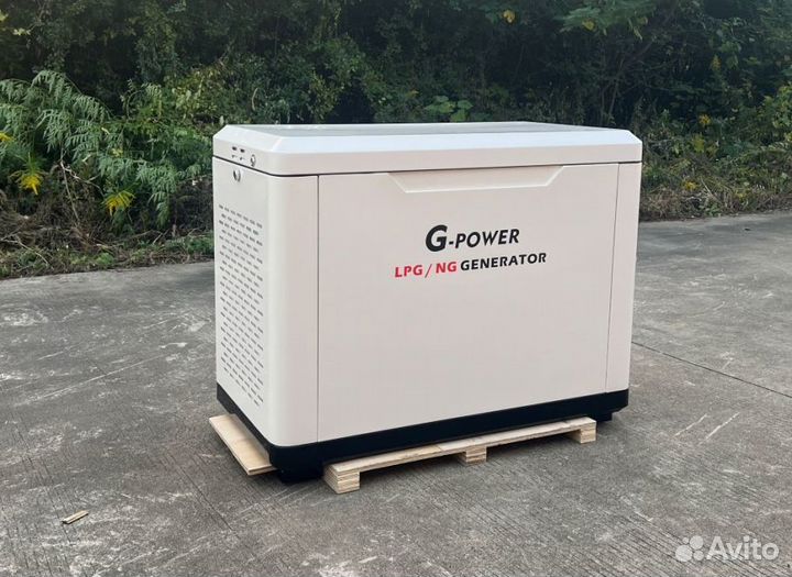 Генератор газовый 15 kW g-power SL15000SE3