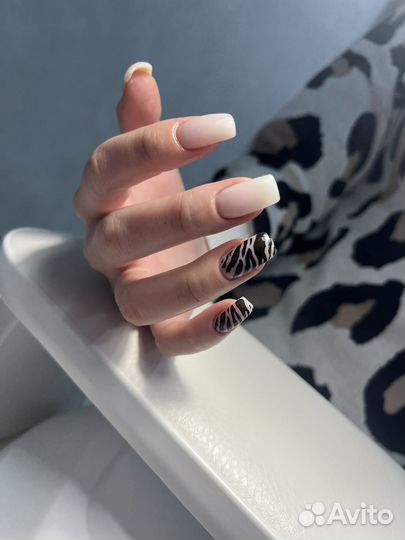 Маникюр с покрытием