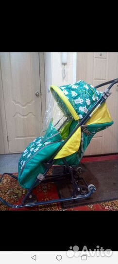 Коляска санки