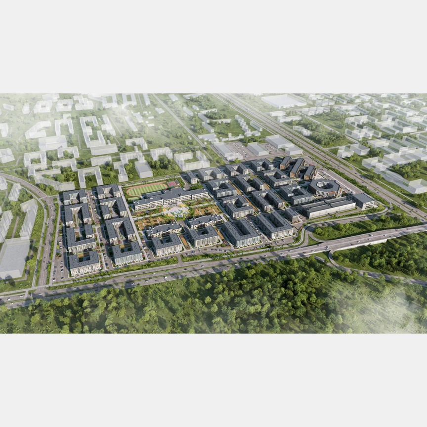 2-к. квартира, 50,1 м², 5/5 эт.