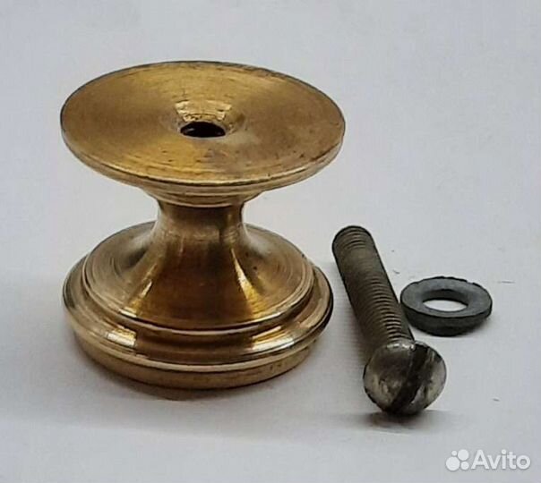 Мебельная ручка-кнопка винтаж СССР