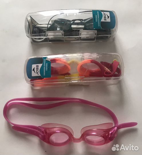 Очки для плавания детские