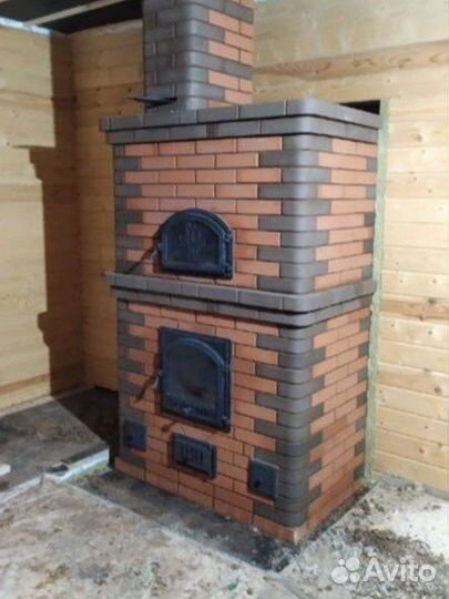 Печник,ремонт печей, камин