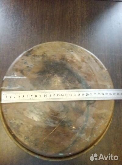 Латунный таз для варенья