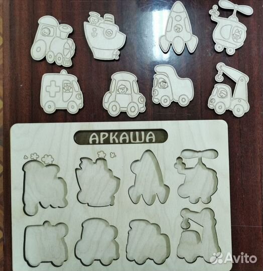 Лазерная резка фанеры, пластика, гравировка